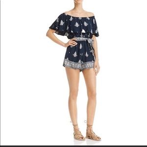 Faithful the brand Lane off the shoulder romper